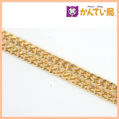 K18 2面 S喜平ネックレス 50cm 9,5g ユニセックス  金 シングル ネックレス アクセサリー ゴールド