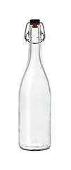 【中古-非常に良い】アデリア 保存瓶 ウォーターボトル スウィングストッパーボトル 720ml クリア [ガラス瓶/ガラスボトル/密閉キャップ] 日本製 M-6446のサムネイル