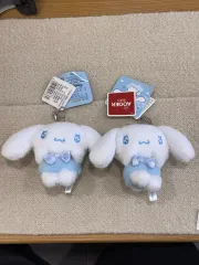 正規品 サンリオ ふわふわ シナモロール エモキュン キーホルダー ぬいぐるみ