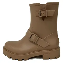 JIMMY CHOO(ジミーチュウ) レインブーツ 37 レディース - ベージュ