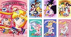 [중고 - 아주 좋은] 미소녀 전사 세일러 문 SuperS [렌탈 떨어지는] 전 7 권 세트 DVD 세트 상품