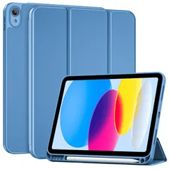 ProCase iPad 11世代/10世代 iPad（A16）11インチ 2025/10.9インチ 2022 弾性のあるTPUバック 耐衝撃 三つ折り スタンド スマートカバー