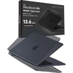ミッドナイト【質感そのまま 傷を守る】MacBook Air 13.6インチ M4 / M3 / M2 ケース 2025 2024 2022 カバー クリアマットカバー A3240 A3113 A2681 HOGOTECH