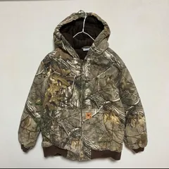 カーハート　アクティブジャケット　リアルツリー　　ダック地　ワークジャケット