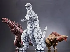 【中古-非常に良い】シン・ゴジラ ムービーモンスターシリーズ ゴジラ2016 形態変化3体セット(ボーイズトイショップ限定)