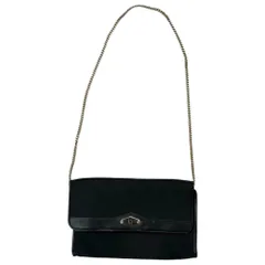 Christian Dior(クリスチャンディオール) Vintage Trotter Chain Shoulder Bag ヴィンテージ トロッター チェーン ショルダー バッグ ネイビー