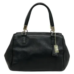 COACH(コーチ) ハンドバッグ - 黒 レザー