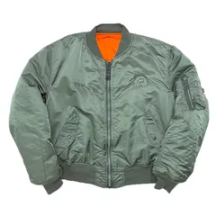 90s ALPHA アルファ MA-1 フライト ジャケット XL USA製