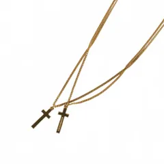 ディースクエアード DSQUARED2 22SS ダブルクロス モチーフ ネックレス ゴールド S82NE0001 F193のサムネイル