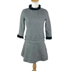 ☆冬物セール☆ MARC BY MARC JACOBS マークバイマークジェイコブズ 膝上丈 ツイード ワンピース サイズ2 Y2K 【送料込み】