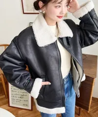 レザージャケット M ブラック