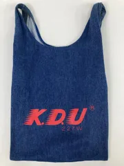 K.D.U エコバッグ/サブバッグ ネイビー