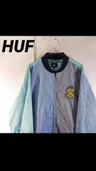 HUF ナイロンジャケット L スカイブルー