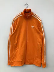 adidas ジャージ/トラックジャケット L オレンジ