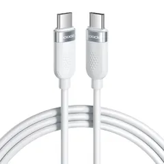 toocki USB C ケーブル 3M 60W シリコン素材 ホワイト PD/QC 急速充電 タイプC 絡まない 断線防止 充電 結束バンド付き 結束バンド付き iPhone 17/iPhone 16/iPhone 15/Plus、MacBook  ...