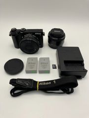 返品保証・動作確認済】Nikon 1 J5 ダブルレンズキット（10-30mm＋18