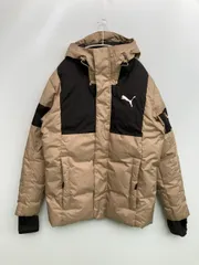 PUMA ダウンジャケット/コート M カーキ