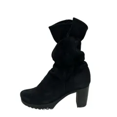 arche(アルシュ) ショートブーツ 36 レディース - 黒 レザー