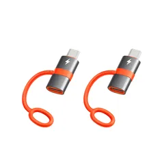 Mcdodo USB-C to Micro USB変換アダプタ 2個セット Type-C to M-icro U-SB変換アダプター タイプCからマイクロUSB変換アダプター Micr-o US-Bコネクタ スマホ・タブレットなどMi-cro U-S ...