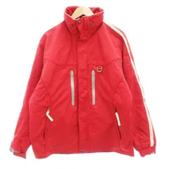 デサント DESCENTE スキーウエア ジャケット ジップアップ ナイロン O 赤 レッド /JS