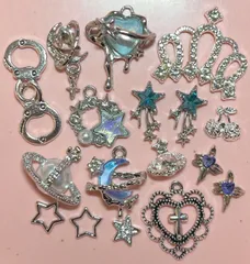 No.358 デコレーションパーツ　デコパーツ　ネイルパーツ　まとめ売り　カボション