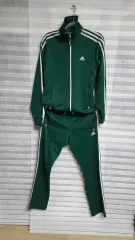 アディダス 緑色 トレーニングウェア セット