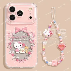 iPhone用ケース,Hello Kitty iPhone17/17Pro/17Air/17ProMax,iphone16/Plus/Pro/ProMax, iphone15/15Plus/Pro/ProMax   スマホケース 携帯 保護