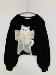 MAJESTIC LEGON ニット/セーター M ブラック