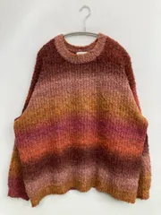 MONO-MART ニット/セーター FREE レッド