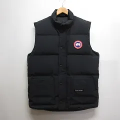 カナダグース CANADA GOOSE Freestyle Crew Vest フリースタイル クルー ダウン ベスト M 黒 ブラック 4154M 正規品