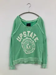 AMERICAN EAGLE スウェット S ライトグリーン