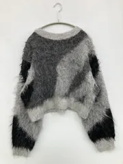 MONO-MART ニット/セーター S グレー