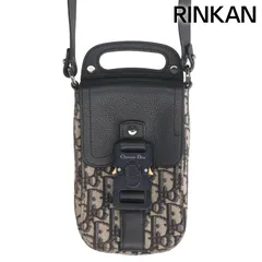 ディオール  SADDLE/サドル オブリークバーティカルポーチショルダーバッグ メンズ