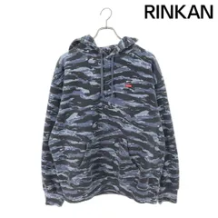シュプリーム  24AW  Small Box Hooded Sweatshirt カモフラ総柄スモールボックスプルオーバーパーカー メンズ L