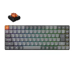 【国内正規品】Keychron K3 Max ロープロファイル ワイヤレス・カスタムメカニカルキーボード、2.4GHz・Bluetooth無線・有線対応/QMKプログラム可能/JISレイアウト、ダブルショットPBTキーキャップ/RGBライト/ホットス ...