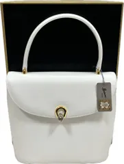 【タグ付新品】濱野皮革工藝 ハマノ フォーマル レザー ハンドバッグ