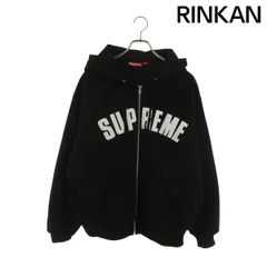 シュプリーム  24AW  Arc Thermal Zip Up Hooded Sweatshirt アーチロゴサーマルジップアップパーカー メンズ L