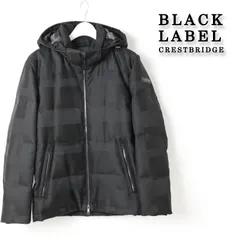 新品 訳あり BLACK LABEL CRESTBRIDGE ブラックレーベル ・ クレストブリッジ シャドーチェックカルゼダウン 2WAY ダウンジャケットM 新品 サンプル品 三陽商会 # 951