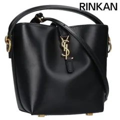サンローランパリ  LE37 MINI 765870 YSLミニバケットカーフスキンショルダーバッグ レディース