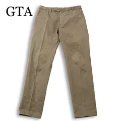 GTA ジーティーアー 通年 SLIM FIT ストレッチ★ スリム スラックス チノ パンツ チノパン Sz.46 メンズのサムネイル