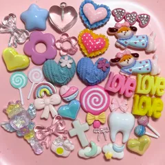 No.355 デコレーションパーツ　デコパーツ　まとめ売り