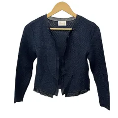 HARRODS(ハロッズ) カーディガン レディース - ダークネイビー 長袖