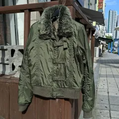 DIESEL y2k ミリタリー ハイネック ブルゾン ジャケット