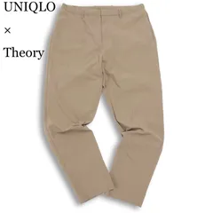24SS★ UNIQLO × Theory ユニクロ × セオリー 通年 感動イージーパンツ★ テーパード スラックス パンツ Sz.L メンズ