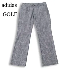 adidas GOLF アディダス ゴルフ 通年 ストレッチ★グレンチェック スラックス パンツ Sz.O/XG メンズ 大きいサイズ