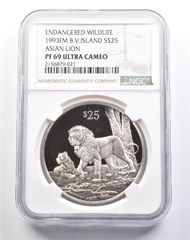 希少・限定品】Una & The Lion 銀貨 2023年 2oz純銀コイン - メルカリ