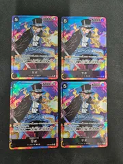 【ワンピース】サボ SR パラレル OP04-083 4枚セット