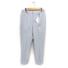 メイソングレイ MAYSON GREY タグ付き スラックス テーパード パンツ ジップフライ 無地 3 グレー /NT26