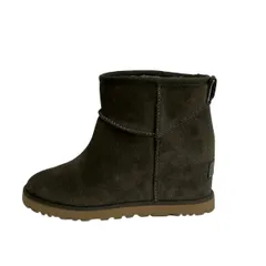 UGG(アグ) ショートブーツ JAPAN23 レディース クラシック フェム ミニ 1104609 グレー インヒール ムートン