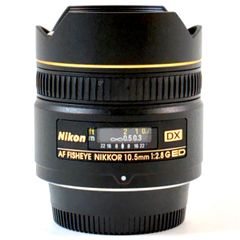 ニコン Nikon AF DX FISHEYE NIKKOR 10.5mm F2.8G ED 一眼カメラ用レンズ（オートフォーカス） 【中古】